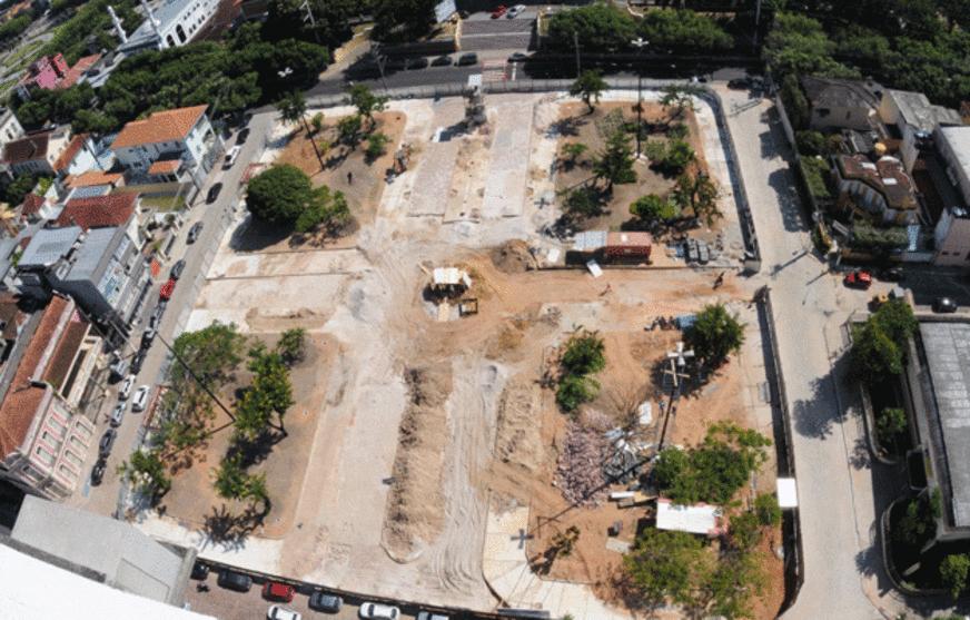 Obra da Praça do Congresso não tem data para conclusão