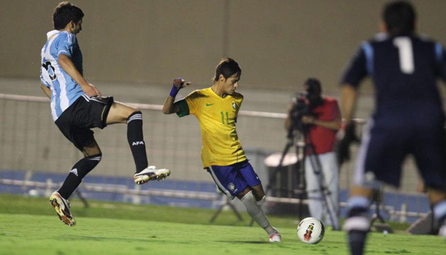 Neymar: uma chance, um gol