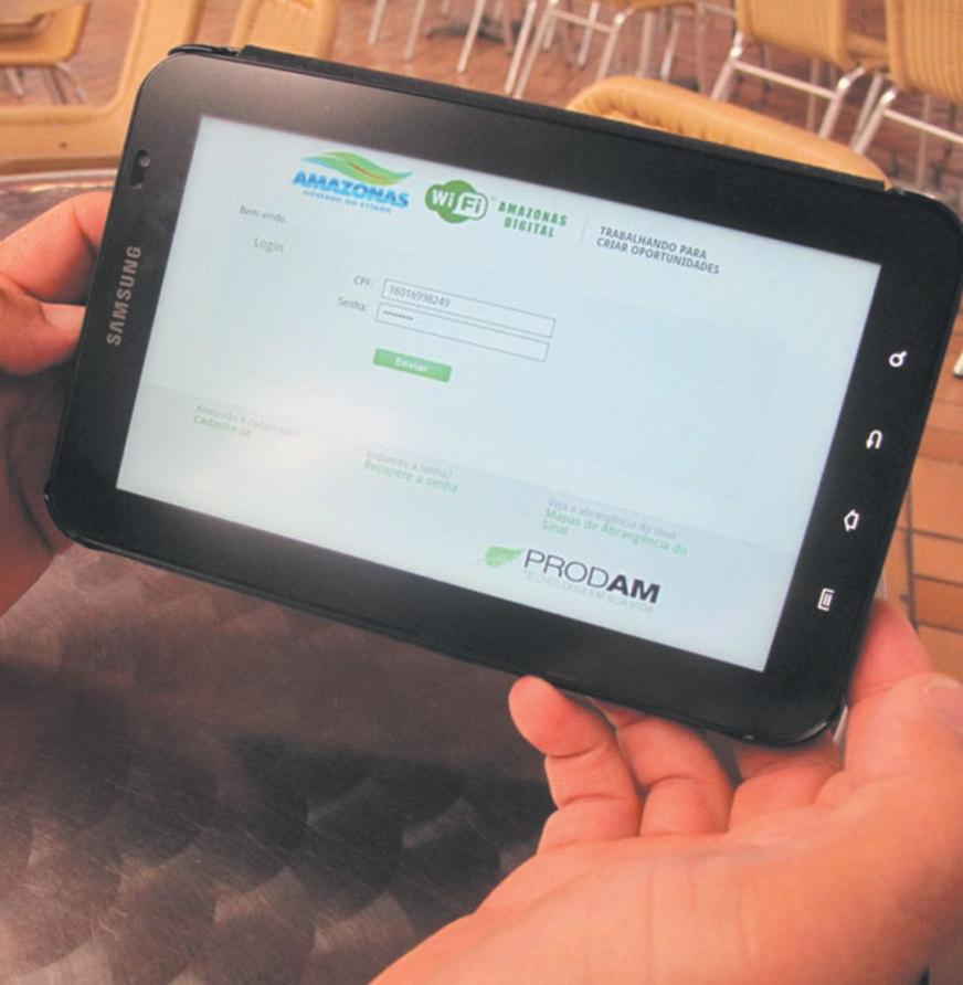 Programa Amazonas Digital quer ampliar pontos de acesso à internet