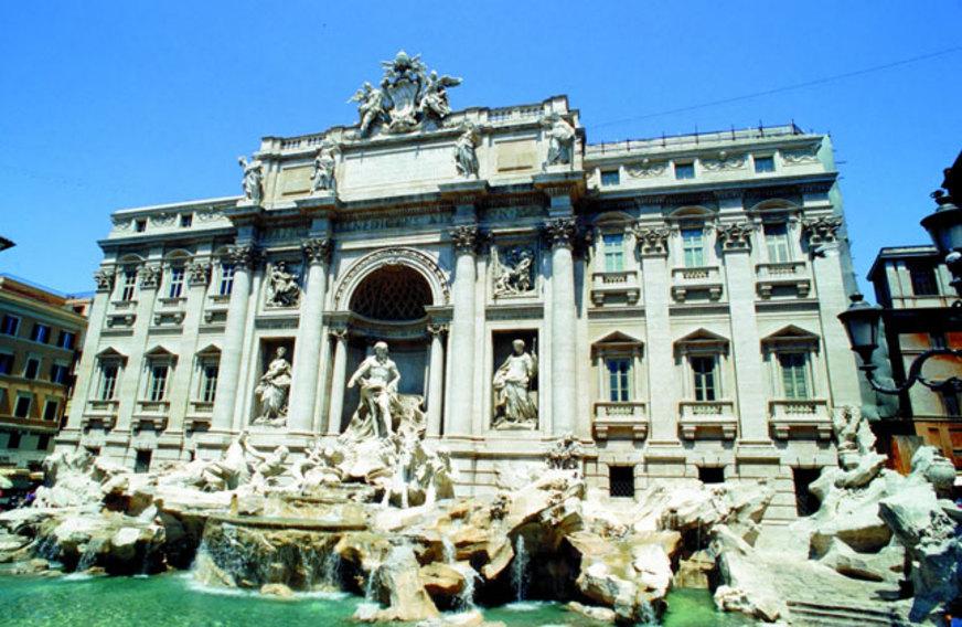 As belas paisagens e monumentos de Roma