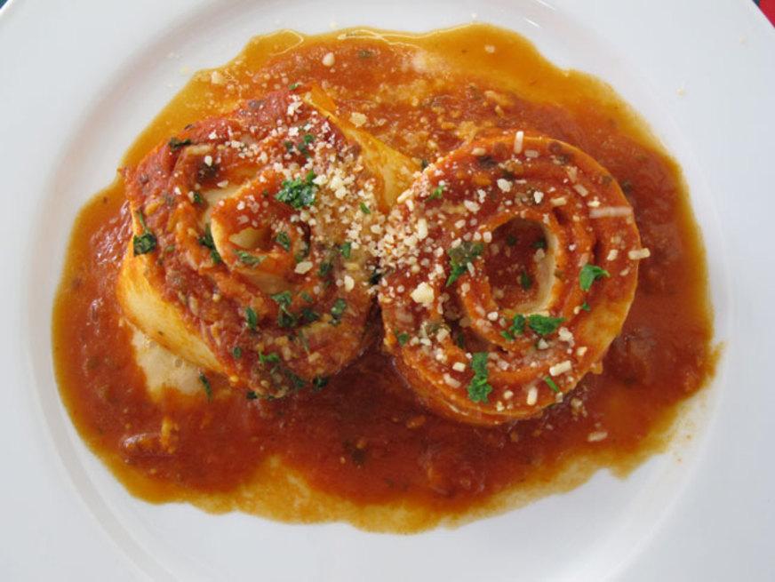 Rondele de Pesto de Manjericão