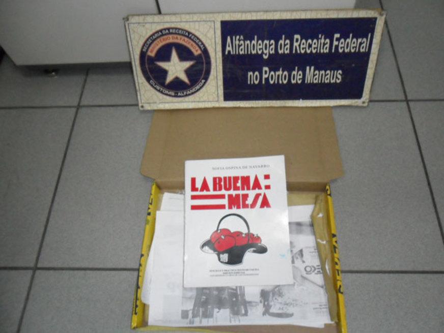 Encomenda contendo cocaína é interceptada em correio do Amazonas