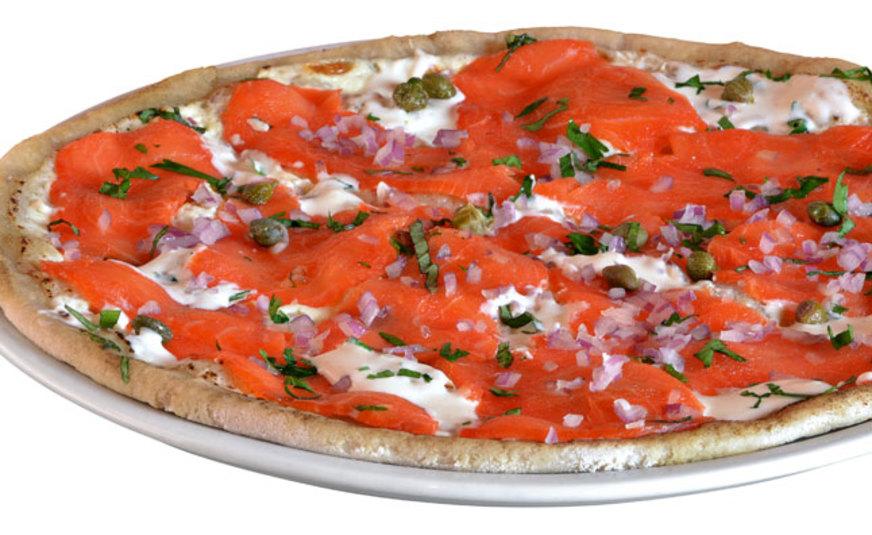 Pizza de Salmão