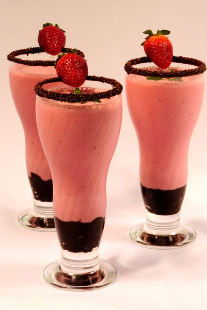 Milk Shake de Morango