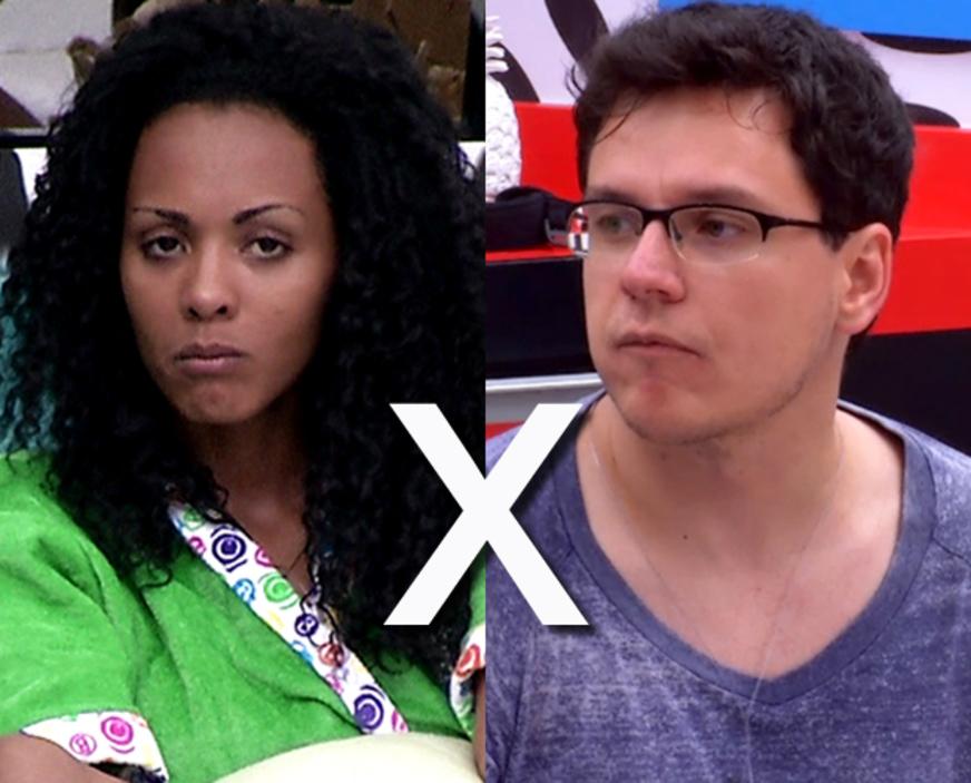 Aline e Ivan formam o primeiro paredão do BBB13