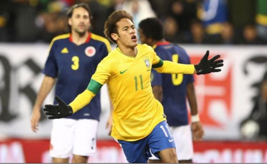 Neymar recebe prêmio de melhor da América