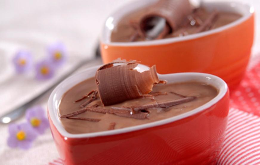 Creme brulée de chocolate