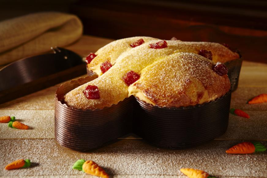 Colomba Pascal com goiabada