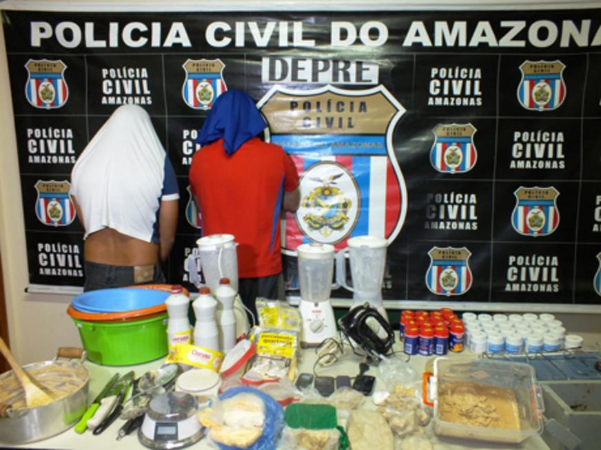Depre apreende 3 quilos e meio de drogas na Zona Centro-Oeste