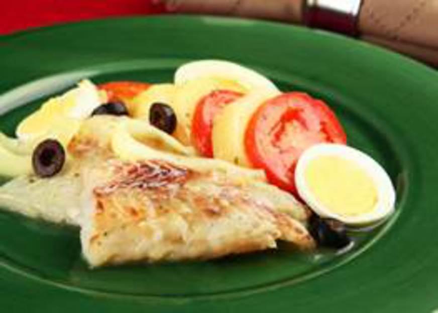 Peixe no forno