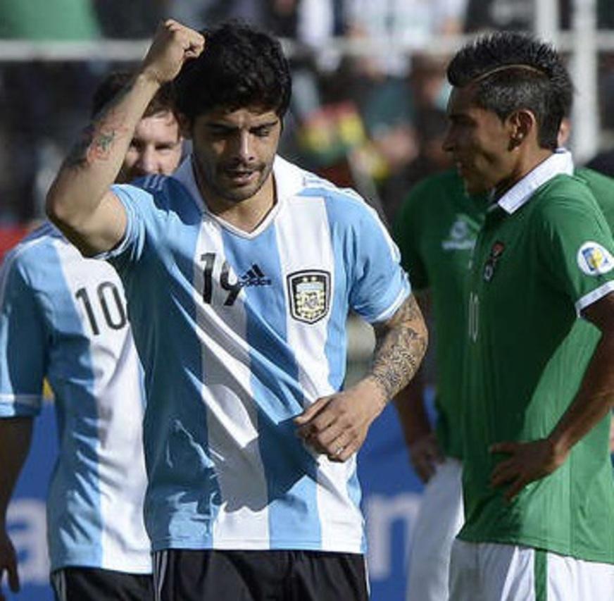 Argentina consegue empate na altitude boliviana