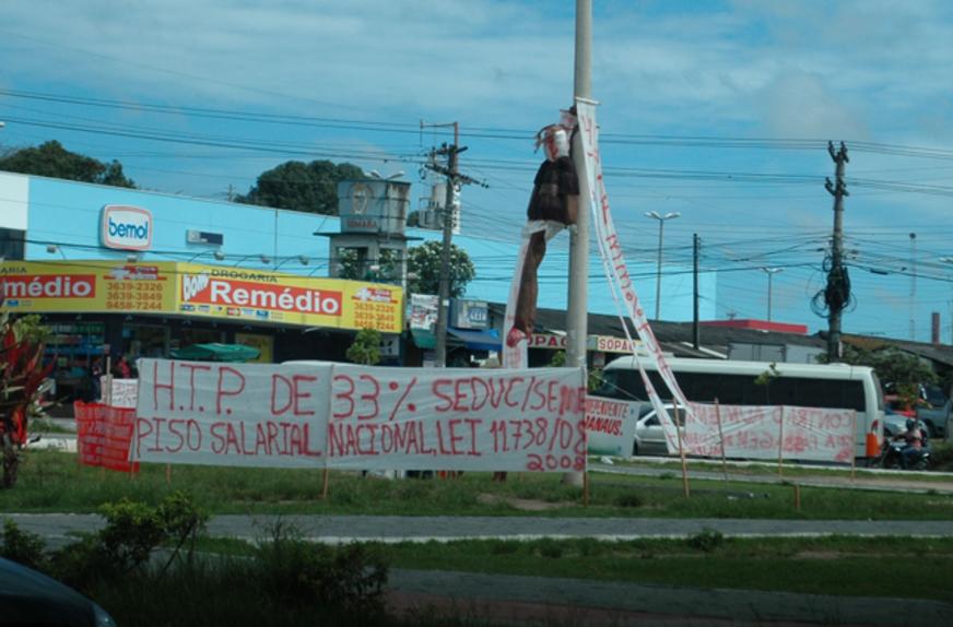 Malhação do Judas dá voz a protestos