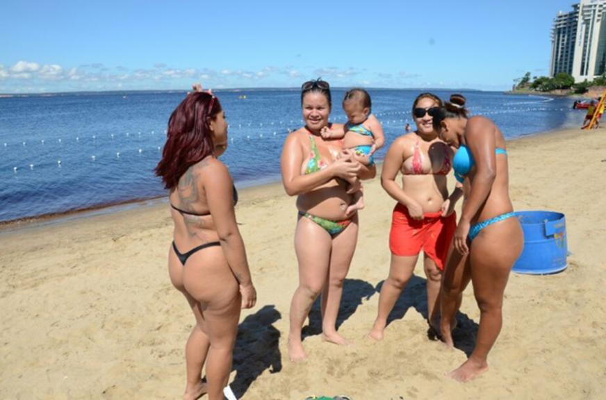 Reabertura da Ponta Negra é realizada com baixo movimento