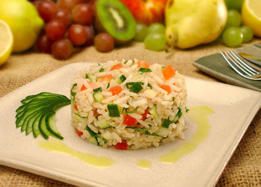 Tabule de arroz integral