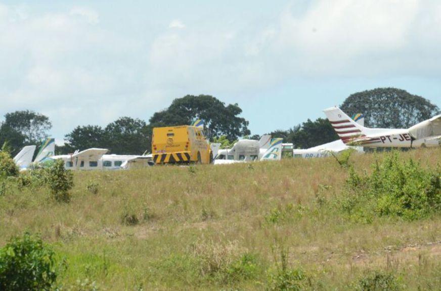 Dupla rouba carregamento de ouro de avião em Manaus