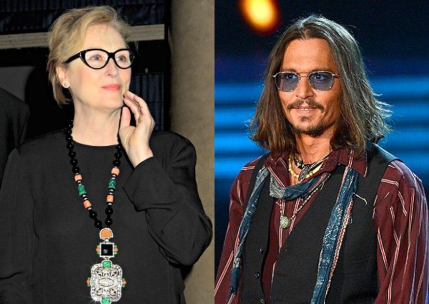 Johnny Depp e Meryl Streep podem participar de musical da Disney