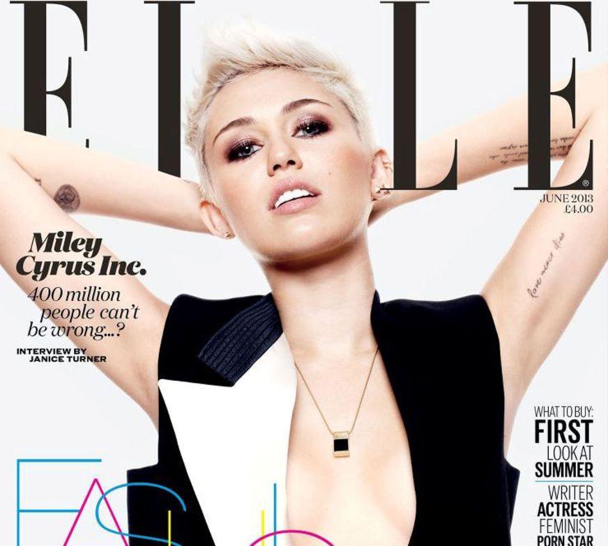 Miley Cyrus posa sexy para capa de revista
