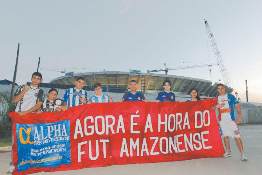 Força baré pelo futebol local