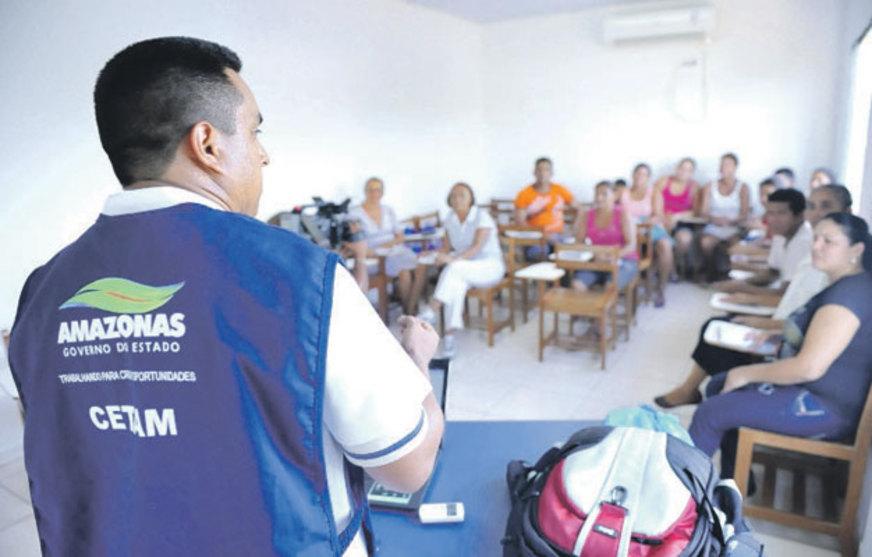 Cetam abre 180 mil vagas para cursos na capital e no interior do Amazonas