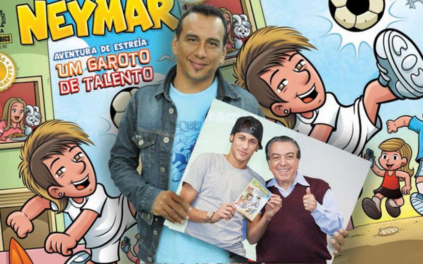 O desafio de desenhar Neymar Jr.