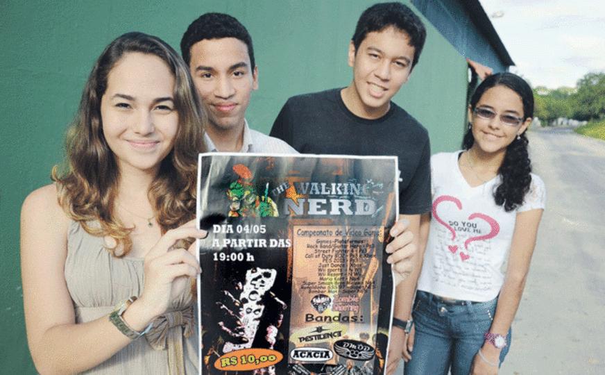 Games, rock e zumbis tomam conta de clube em Manaus