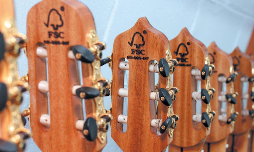 Instrumentos sustentáveis dão os tons da Amazônia