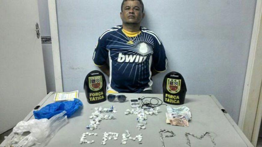 Homem é flagrado com drogas em rip rap da Zona Sul de Manaus