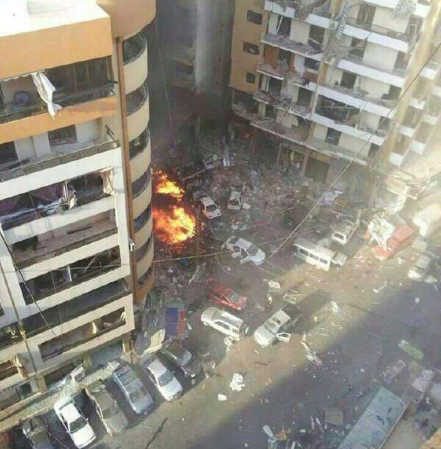 Amazonense registra com fotos atentado em Beirute