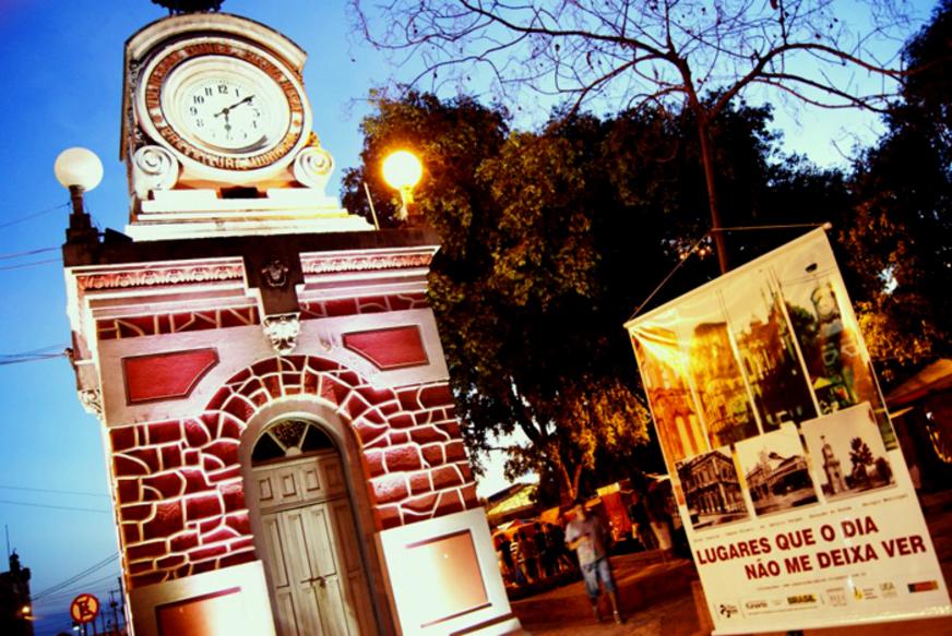Luzes e muita arte no Centro Histórico de Manaus