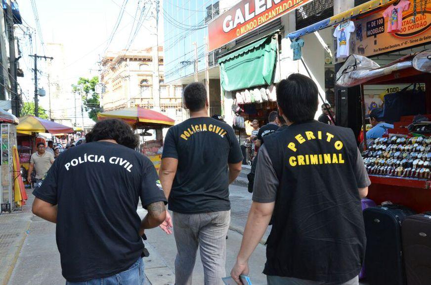 Operação Centro Seguro II visa combater a pirataria em Manaus
