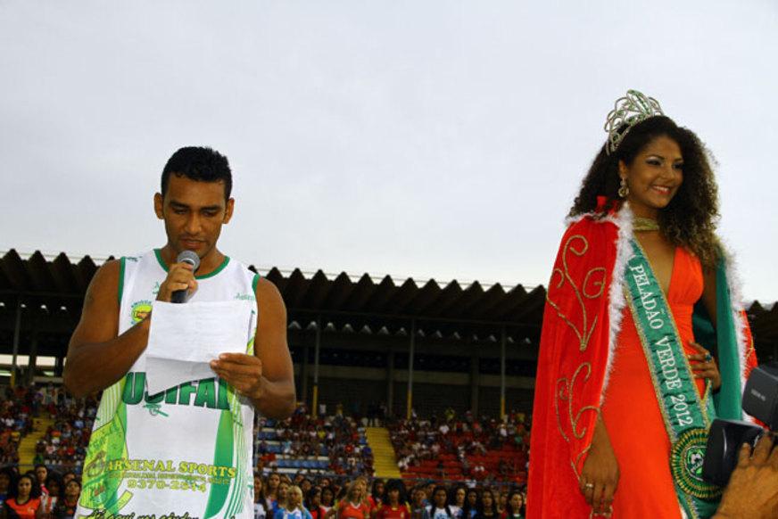 Cerimônia de abertura do Peladão Verde 2013