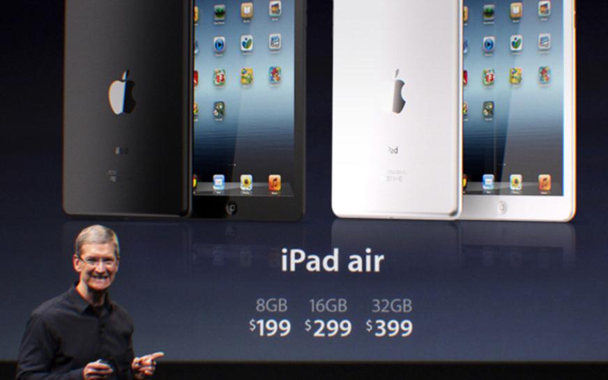 Apple apresenta nova geração e lança ‘iPad Air’