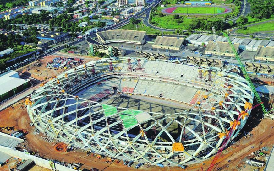 Arena da Amazônia: contagem regressiva
