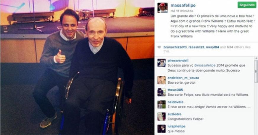 F1: Massa assina com a Williams