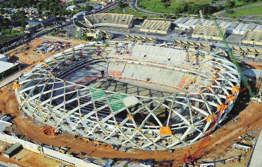 Morre segundo operário em obras na Arena da Amazônia
