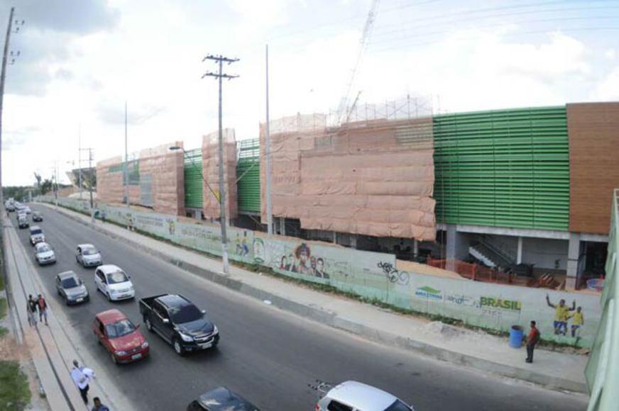 Morre outro operário dessa vez em obra do Centro de Convenções do Amazonas