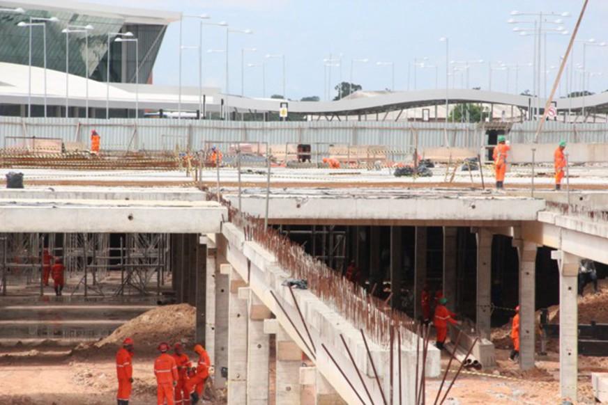 Aeroporto tem obras interditadas pela Justiça do Trabalho