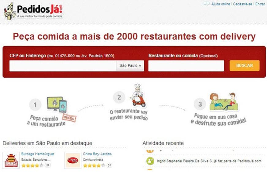 Pedir comida pelo celular é alternativa para foliões em app