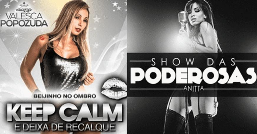 ‘Beijinho no Ombro’ X ‘Show das Poderosas’