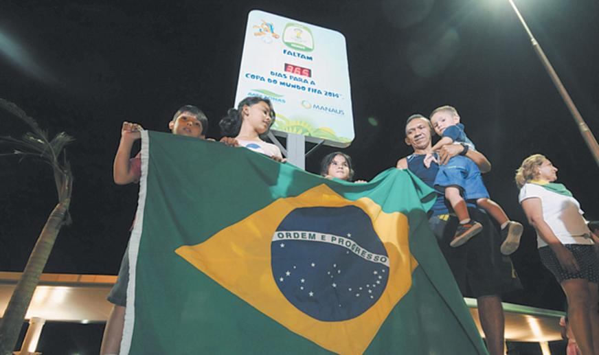 Manaus começa contagem regressiva para a Copa