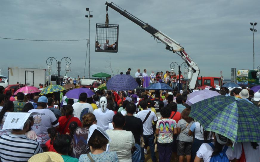 Abertura da Campanha da Fraternidade reúne religiosos no Centro de Manaus