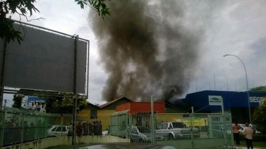 Incêndio atinge setor de mídias da Seduc nesta quarta-feira (2)