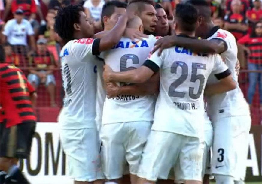 Timão goleia Sport no Brasileirão