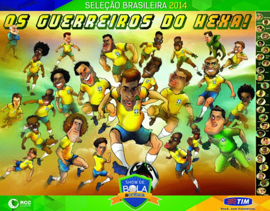 Rede Calderaro de Comunicação (RCC) entra de vez no clima da Copa do Mundo de 2014