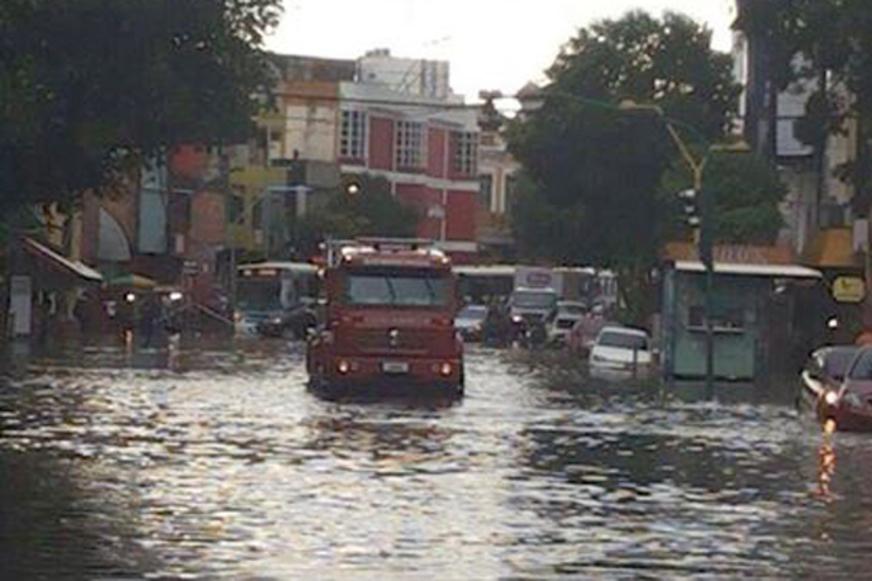 Só foi a Copa passar: chuva volta a causar transtornos em Manaus