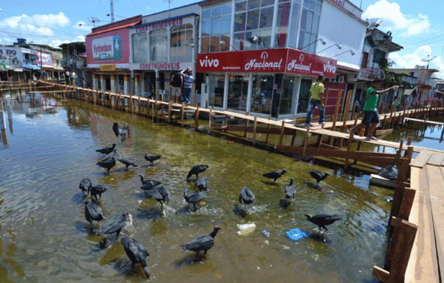 Rio Amazonas: Itacoatiara registra maior cheia da história