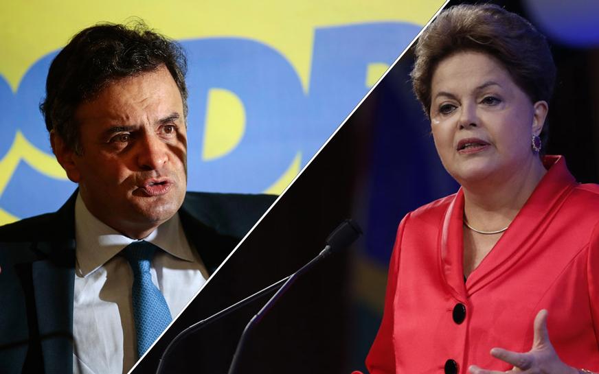 Ibope: Aécio tem 45% das intenções de voto e Dilma, 43%