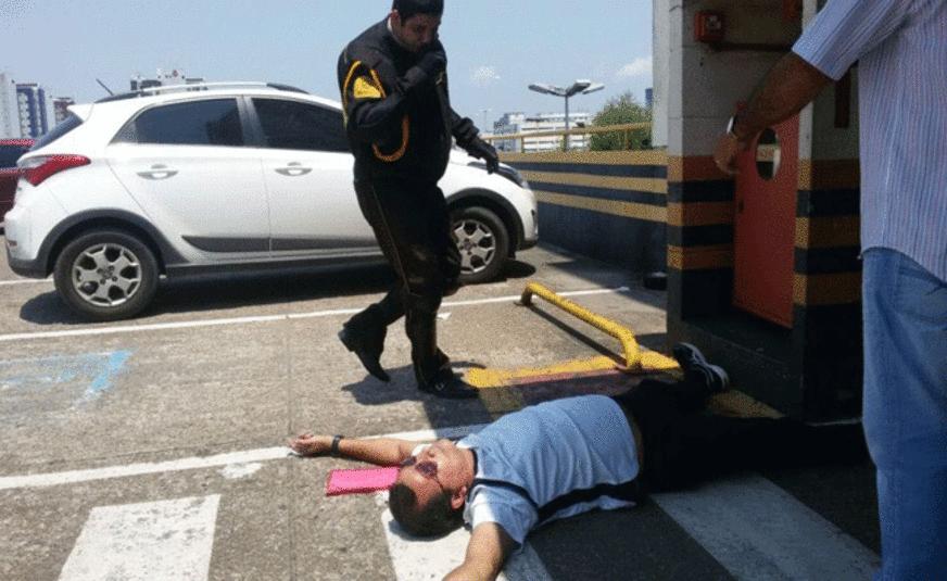 Homem é baleado na saída do estacionamento do AM Shopping, em Manaus