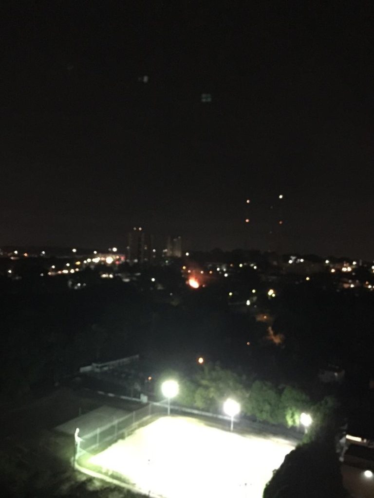 Incêndio atinge área verde do Aleixo, na Zona Centro-Sul
