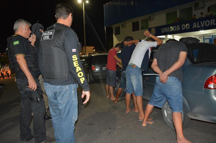 Operação prende quarteto que assaltava comércios no bairro Alvorada